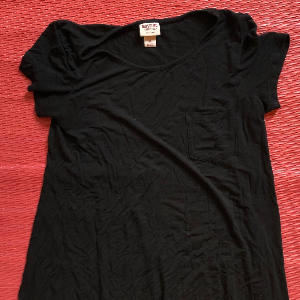 Black tshirt dress